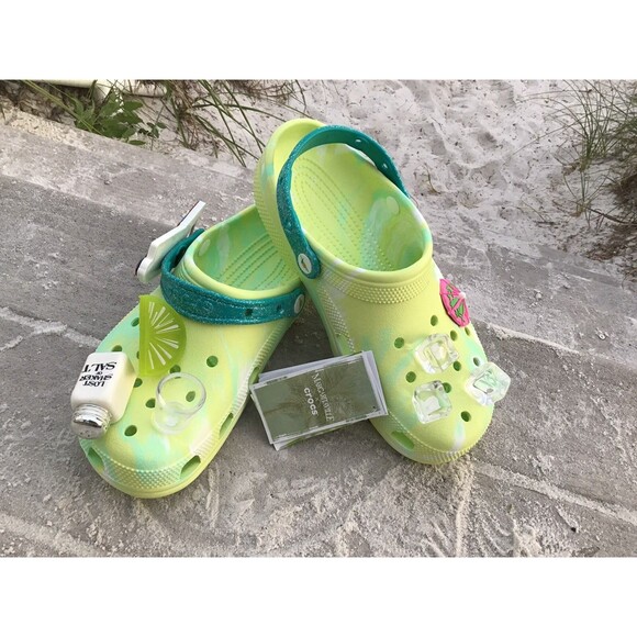 Crocs Margaritaville Jimmy Buffett Lime Green Limited Edition Men Size 13 New main image 13